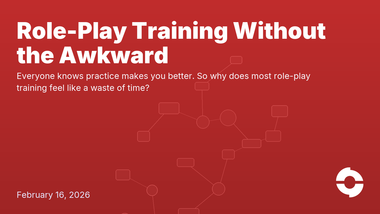 Role-Play Training Without the Awkward